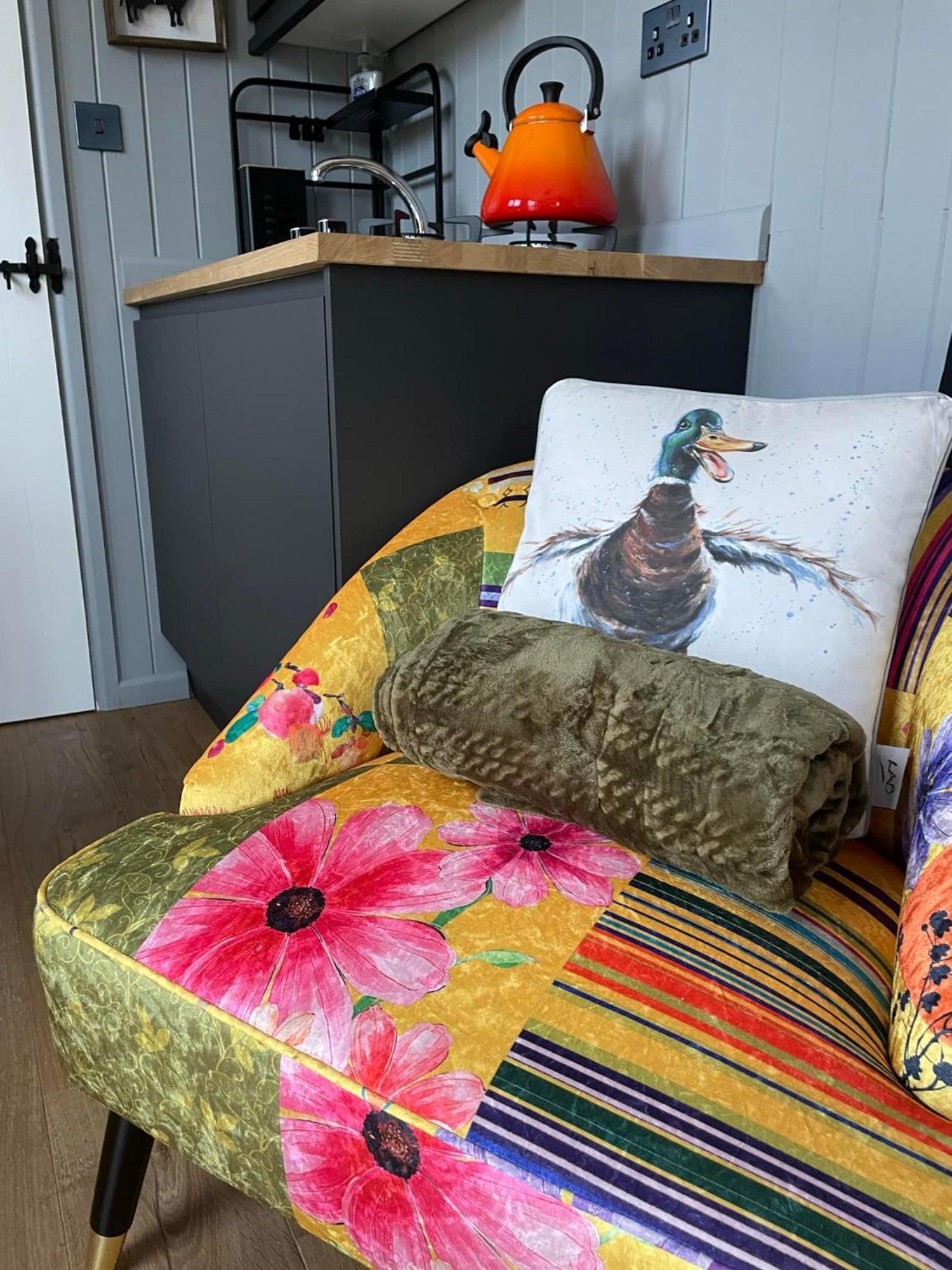 Rusty Duck Retreat Shepherds Hut Shedfield Eksteriør billede